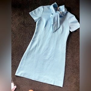 Vintage baby blue dress